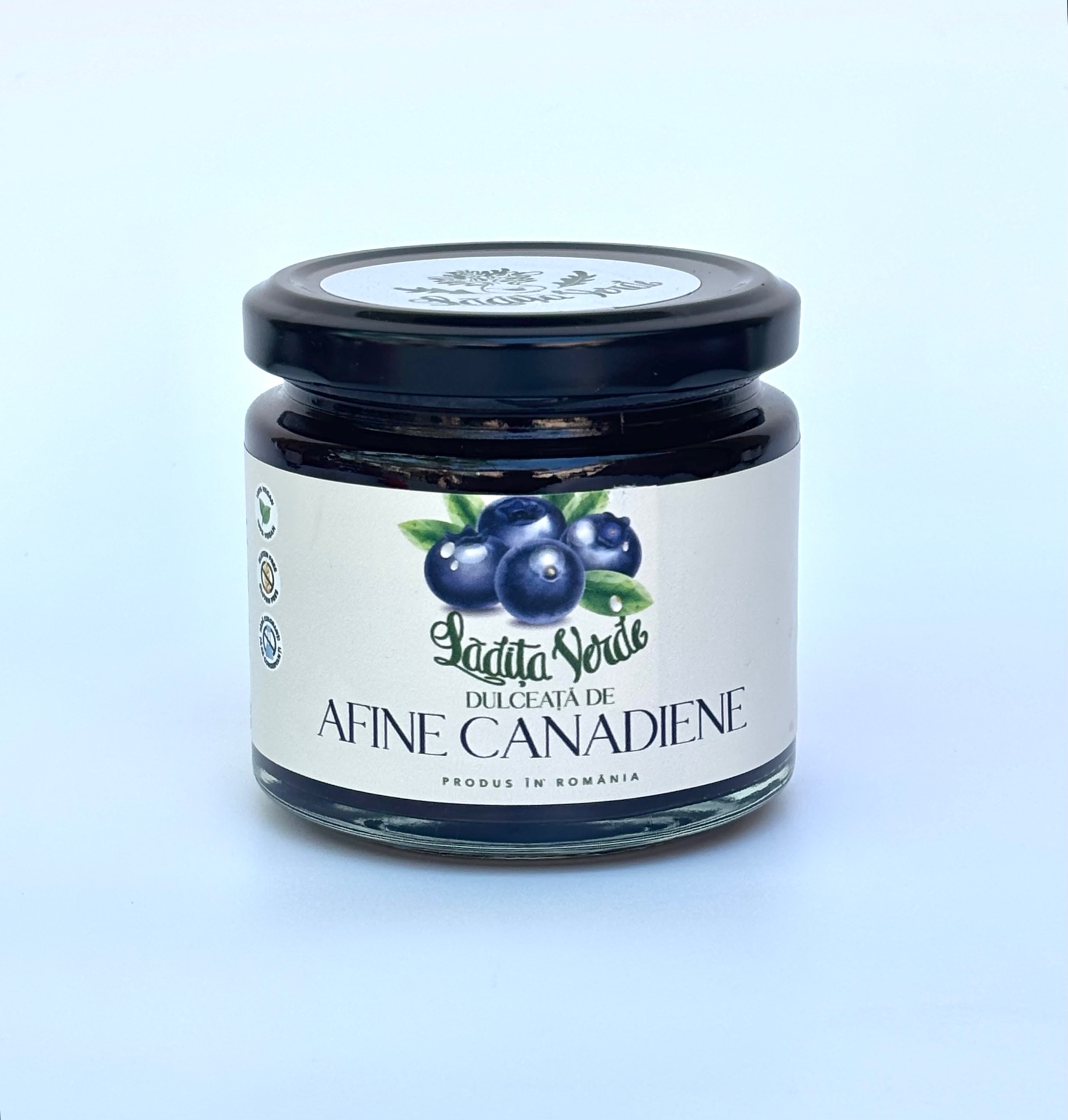 Dulceață de afine canadiene Lădița Verde