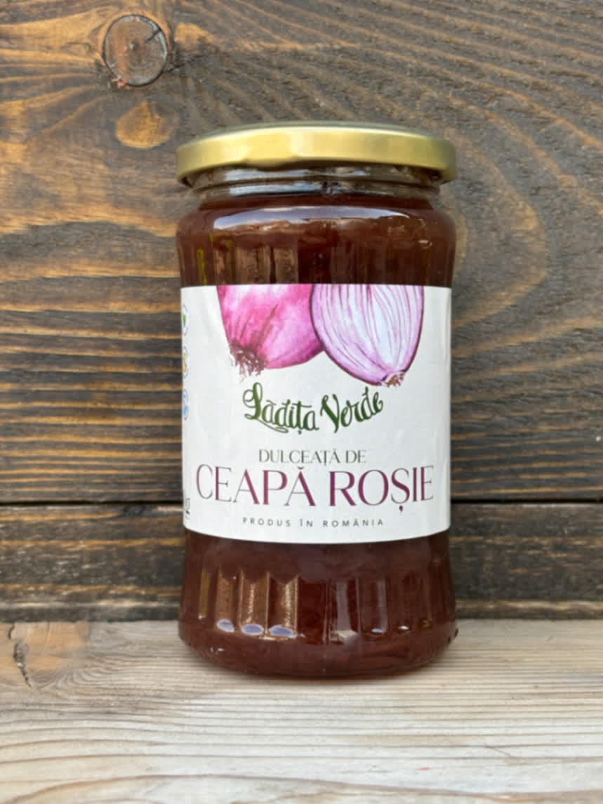 Dulceață de ceapă roșie Lădița Verde