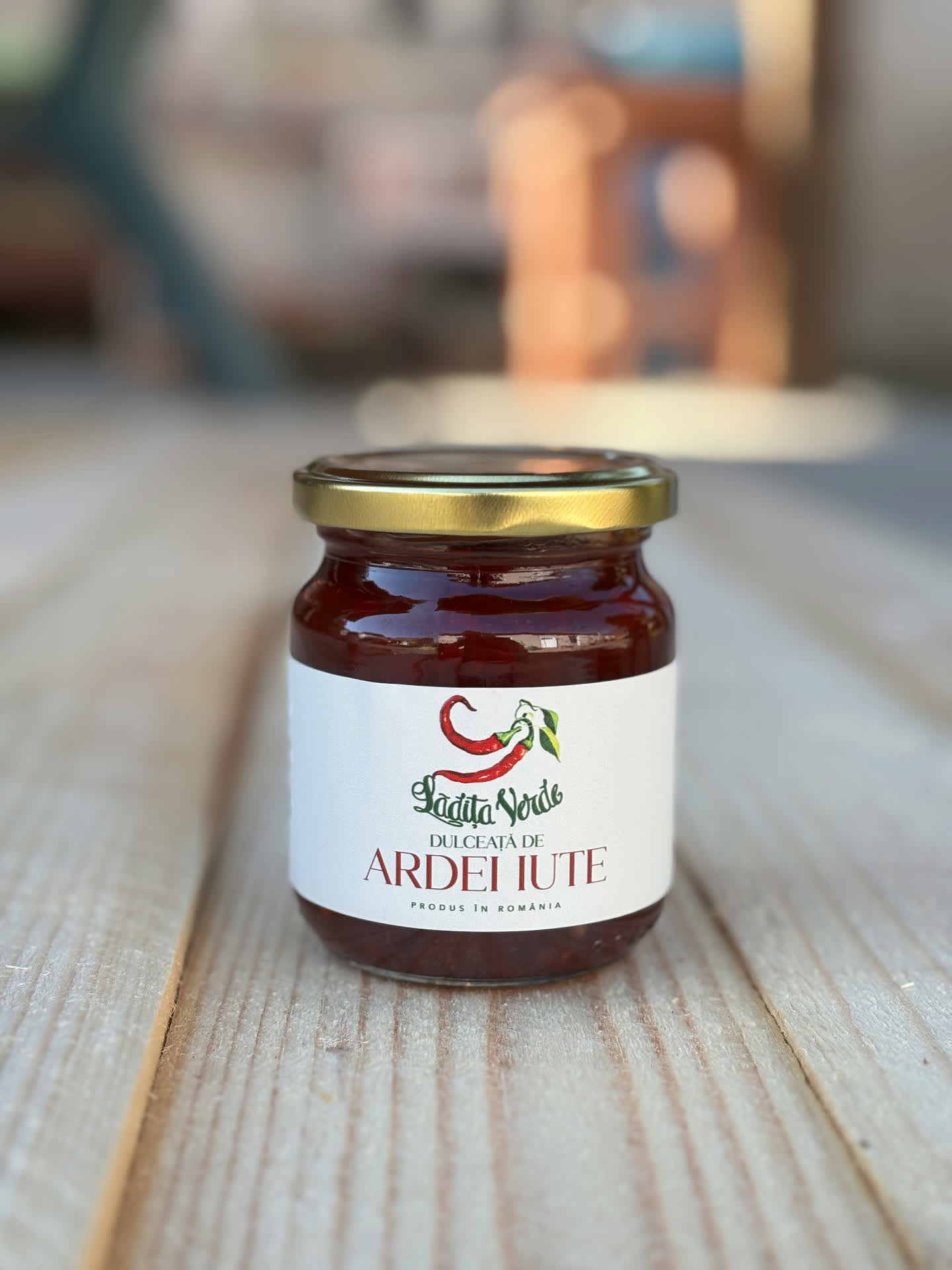 Dulceață de ardei iute Lădița Verde