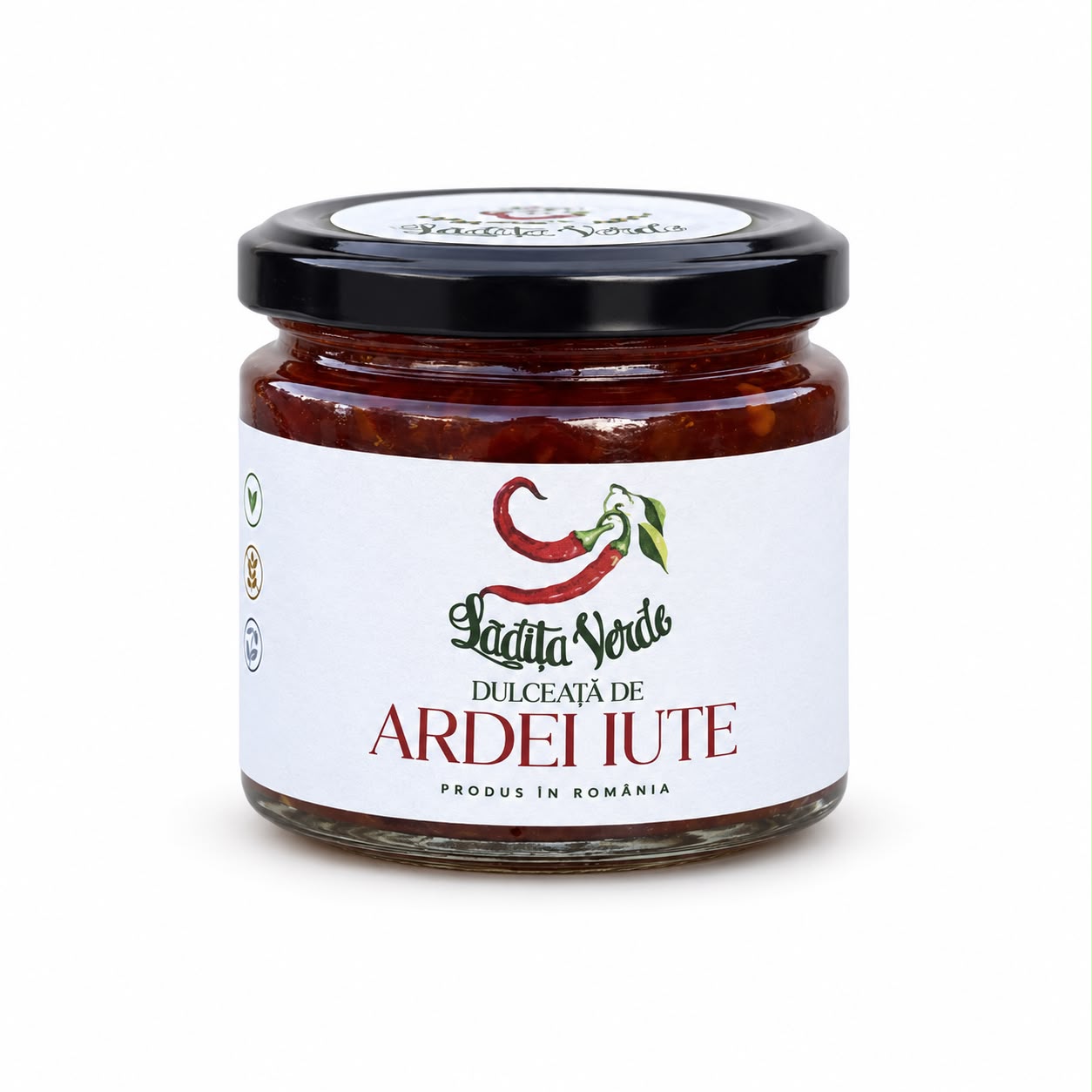 Dulceață de ardei iute Lădița Verde
